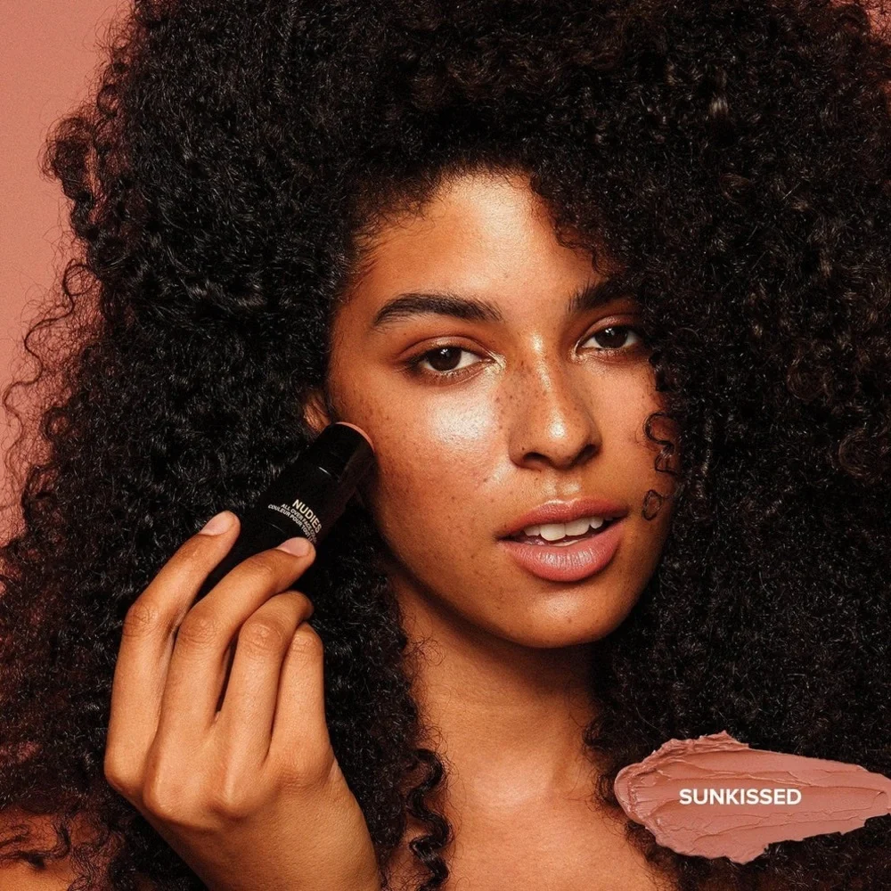 Nudestix SUNKISSED Nudies Cream Bronzer Stick | NEW | Matte Bronze Blush Stick